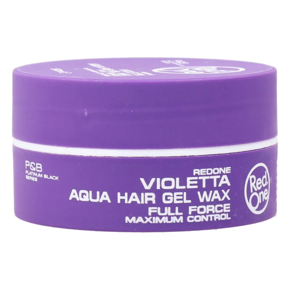 Red One Hair Styling Aqua Hair Wax Violetta 50ml